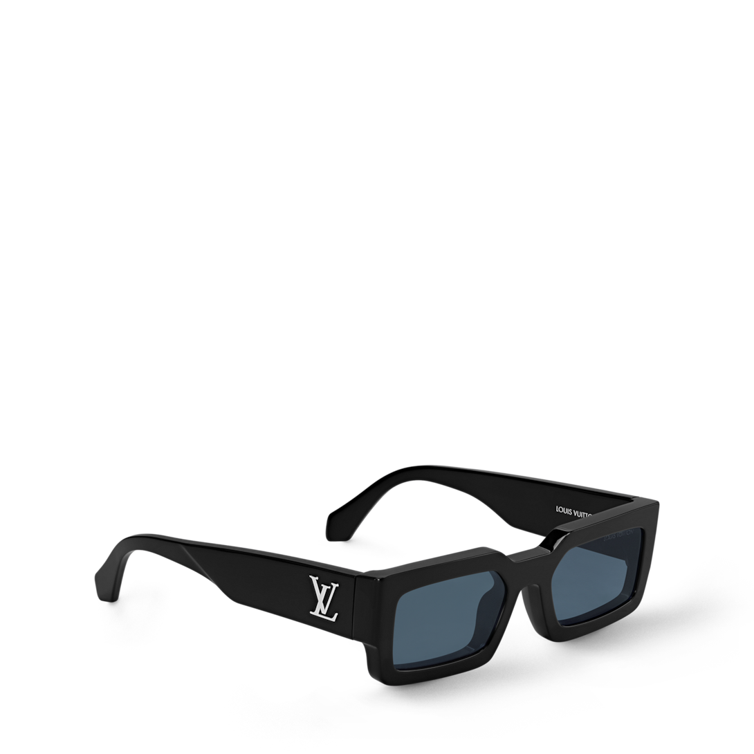 LV Clash Low Square Sunglasses - Luxury S00 Black | LOUIS VUITTON